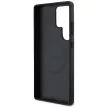 DKNY Leather Checketok, piros Pattern MagSafe Samsung Galaxy S25 Ultra tok, szürke