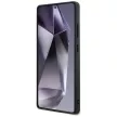 Mercedes Leather Debossed Lines MagSafe Samsung Galaxy S25 Ultra tok, fekete