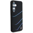 Mercedes Silicone Contrasted Curves MagSafe Samsung Galaxy S25 tok, fekete