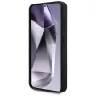 Mercedes Silicone Contrasted Curves MagSafe Samsung Galaxy S25 tok, fekete