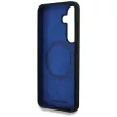 Mercedes Silicone Contrasted Curves MagSafe Samsung Galaxy S25 tok, fekete