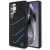 Mercedes Silicone Contrasted Curves MagSafe Samsung Galaxy S25 Ultra tok, fekete
