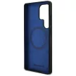 Mercedes Silicone Contrasted Curves MagSafe Samsung Galaxy S25 Ultra tok, fekete