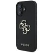 Guess Hardcase PU Grained Big 4G Classic Logo Case iPhone 16 6,1" tok, fekete