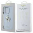 Guess Hardcase PU Grained Big 4G Classic Logo Case iPhone 16 Pro 6,3" tok, kék