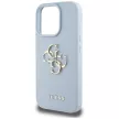 Guess Hardcase PU Grained Big 4G Classic Logo Case iPhone 16 Pro Max 6,9" tok, kék