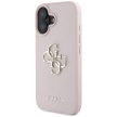 Guess Hardcase PU Grained Big 4G Classic Logo Case iPhone 16 6,1" tok, rózsaszín