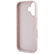 Guess Hardcase PU Grained Big 4G Classic Logo Case iPhone 16 6,1" tok, rózsaszín