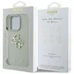Guess Hardcase PU Grained Big 4G Classic Logo Case iPhone 16 Pro 6,3" tok, zöld