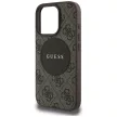 Guess 4G Circle Classic Logo MagSafe iPhone 16 Pro Max tok, barna