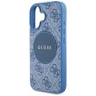 Guess 4G Circle Classic Logo MagSafe iPhone 16 tok, kék