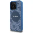 Guess 4G Circle Classic Logo MagSafe iPhone 16 Pro tok, kék