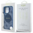 Guess 4G Circle Classic Logo MagSafe iPhone 16 Pro Max tok, kék