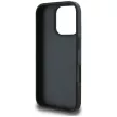 Guess Grained tok, rózsaszíns Big 4G logo iPhone 16 Pro Max tok, fekete