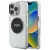Guess GUHMP16LHTDRCEDK IML Metal Colored Circle Classic Logo MagSafe-kompatibilis tok iPhone 16 Pro, fekete