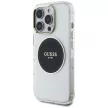 Guess GUHMP16LHTDRCEDK IML Metal Colored Circle Classic Logo MagSafe-kompatibilis tok iPhone 16 Pro, fekete