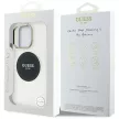 Guess GUHMP16LHTDRCEDK IML Metal Colored Circle Classic Logo MagSafe-kompatibilis tok iPhone 16 Pro, fekete