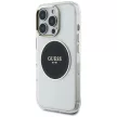Guess IML Metal Colored Circle Classic Logo MagSafe iPhone 16 Pro Max tok, fekete