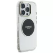 Guess IML Metal Colored Circle Classic Logo MagSafe iPhone 16 Pro Max tok, fekete