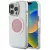 Guess IML Metal Colored Circle Classic Logo MagSafe iPhone 16 Pro Max tok, rózsaszín