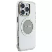 Guess GUHMP16LHTDRCEDG IML Metal Colored Circle Classic Logo MagSafe-kompatibilis tok iPhone 16 Pro, szürke