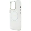 Guess IML Metal Colored Circle Classic Logo MagSafe iPhone 16 Pro Max white