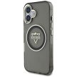 Guess Hardcase MagSafe IML Metal Mountain Logo Case iPhone 16 6,1" tok, fekete