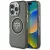 Guess Hardcase MagSafe IML Metal Mountain Logo Case iPhone 16 Pro Max 6,9" tok, fekete