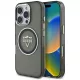Guess Hardcase MagSafe IML Metal Mountain Logo Case iPhone 16 Pro Max 6,9" tok, fekete