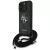 GUESS iPhone 16 Pro GUHCP16LP4GMGCRK (CBDY PU 4G Big Logo W/Cord Strap) tok, fekete