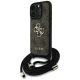 GUESS iPhone 16 Pro GUHCP16LP4GMGCRW (CBDY PU 4G Big Logo W/Cord Strap) tok, barna