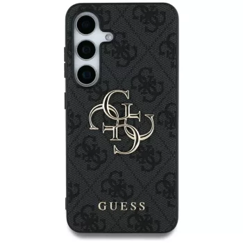   Guess Big 4G Logo Classic Logo Samsung Galaxy S25 Ultra tok, fekete