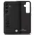 BMW Leather Big Wordmark Samsung Galaxy S25 Plus tok, fekete