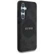 Guess 4G Round Patch Classic Logo MagSafe Samsung Galaxy S25 Plus tok, fekete