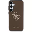 Guess Grained Big 4G Logo Small Classic LogoSamsung Galaxy S25 Plus tok, barna