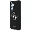 Guess Silicone Big 4G Logo Bottom Script Samsung Galaxy S25 tok, fekete
