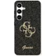 Guess Fixed Glitter Big 4G Metal LogoSamsung Galaxy S25 tok, fekete