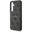 Guess Leather 4G Colored Ring Classic Logo MagSafe Samsung Galaxy S25 tok, barna