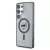 Karl Lagerfeld Button Choupette Head Printed Logo MagSafe Samsung Galaxy S25 Ultra tok, fekete