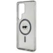 Karl Lagerfeld Button Karl Head Printed Logo MagSafe Samsung Galaxy S25 Ultra tok, fekete