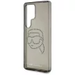 KARL LAGERFELD Samsung Galaxy S25 Ultra KLHCS25LHKHDCELK (IML Rhinestones K Head) tok, fekete
