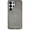 KARL LAGERFELD Samsung Galaxy S25 Ultra KLHCS25LHKHDCELK (IML Rhinestones K Head) tok, fekete