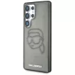 KARL LAGERFELD Samsung Galaxy S25 Ultra KLHCS25LHKHDCELK (IML Rhinestones K Head) tok, fekete