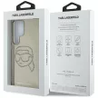 KARL LAGERFELD Samsung Galaxy S25 Ultra KLHCS25LHKHDCELK (IML Rhinestones K Head) tok, fekete