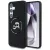 Karl Lagerfeld Silicone Double Heads And Circle MagSafe Samsung Galaxy S25 Plus tok, fekete