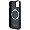 Lacoste Iconic Petit Pique Crossbody Cord MagSafe iPhone 15 tok, fekete