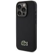 Lacoste Iconic Petit Pique Crossbody Cord MagSafe iPhone 15 Pro tok, fekete