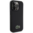 Lacoste Iconic Petit Pique Crossbody Cord MagSafe iPhone 15 Pro tok, fekete