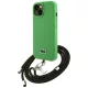 Lacoste Iconic Petit Pique Crossbody Cord MagSafe iPhone 15 tok, zöld