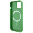 Lacoste Iconic Petit Pique Crossbody Cord MagSafe iPhone 15 tok, zöld